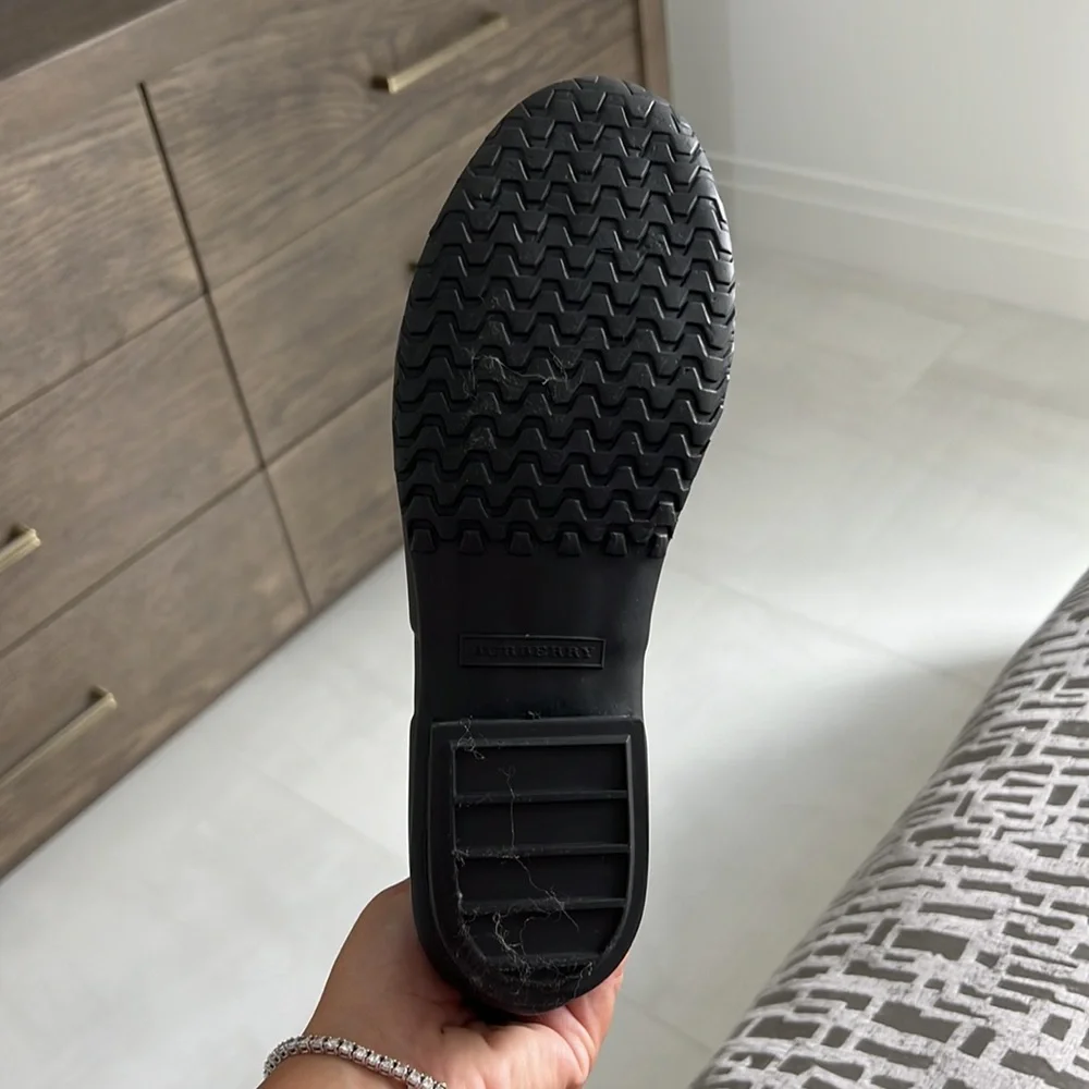 Like New! Authentic Burberry Rain Boots Black Size 37 EU - Picture 2 of 11
